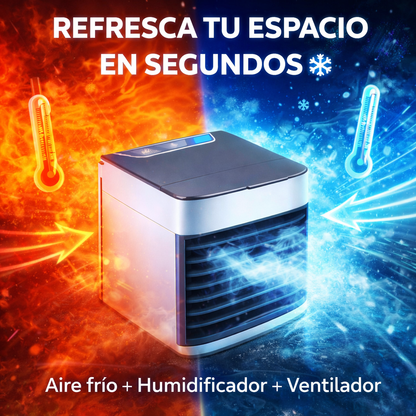 El frío que necesitas, donde lo necesitas con el mini aire acondicionado