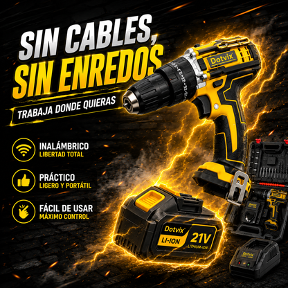IDEAL PARA INSTALAR, ARMAR Y REPARAR - MINI TALADRO