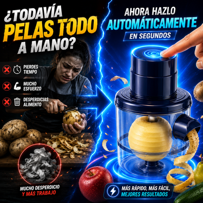 Pelador Eléctrico Automático de Frutas y Verduras