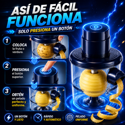 Pelador Eléctrico Automático de Frutas y Verduras