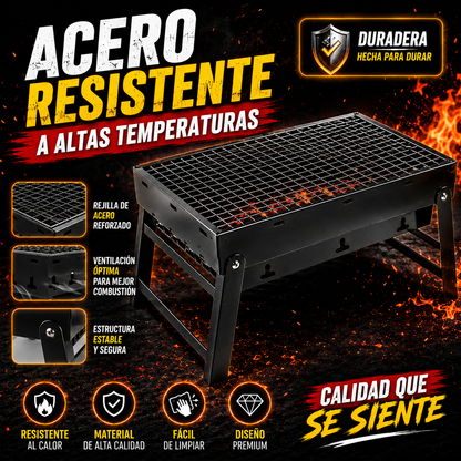 🔥 EL ASADOR QUE TODOS QUIEREN - Parrilla - Asador de Carbón