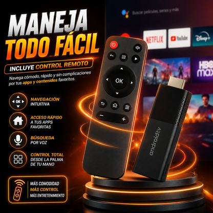 Convierte tu TV en Smart TV con el TV Stick Android con Magis