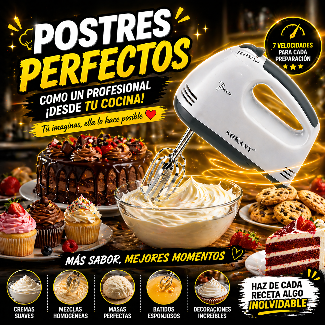 ⚡ LA BATIDORA QUE CAMBIARÁ TU COCINA - Batidora multifuncional