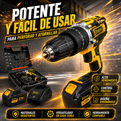 IDEAL PARA INSTALAR, ARMAR Y REPARAR - MINI TALADRO