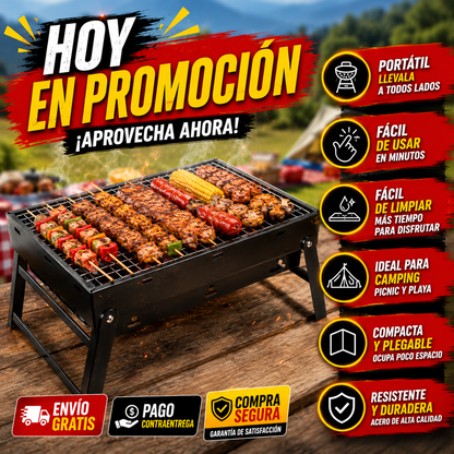 🔥 EL ASADOR QUE TODOS QUIEREN - Parrilla - Asador de Carbón