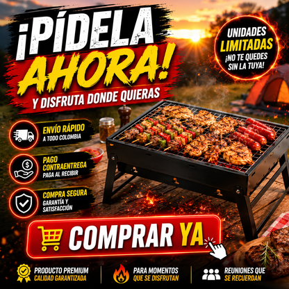 🔥 EL ASADOR QUE TODOS QUIEREN - Parrilla - Asador de Carbón