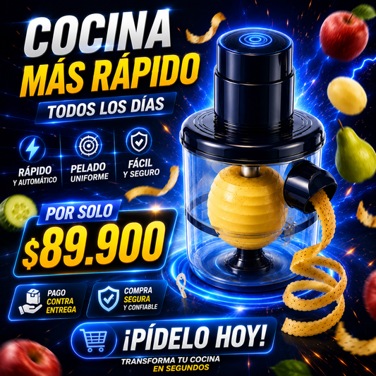 Pelador Eléctrico Automático de Frutas y Verduras